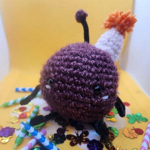rudy the birthday junimo - junimo plush, birthday junimo, stardew valley birthday