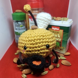 clive the junimo chef - crochet junimo, cooking junimo