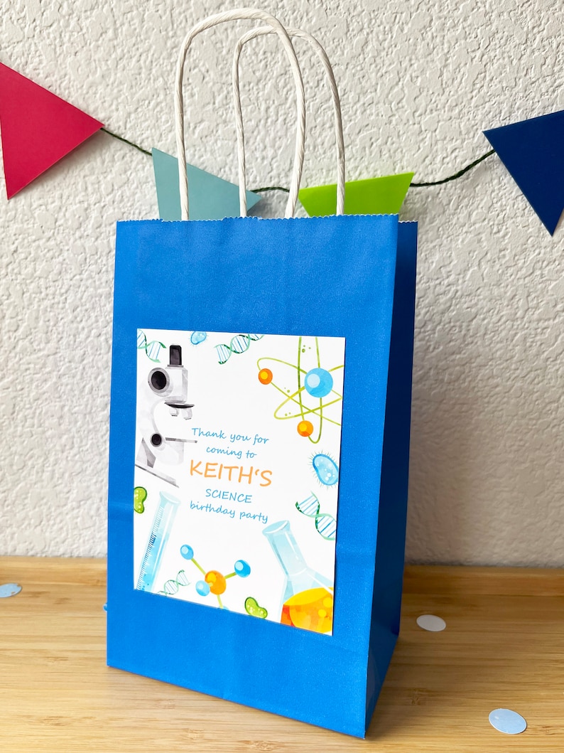 Science Party Favors With Experiments mini Chemistry Kit, Goodie Bags