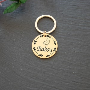 Dog Tags Personalized for Dogs Pet Id Tags Cat Name Tags Small Durable Text Kitten Collar Tag Engraved