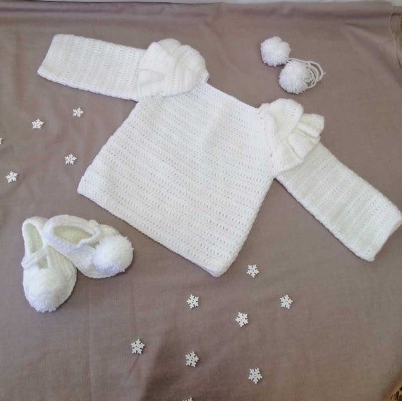 Handmade baby sweaters top