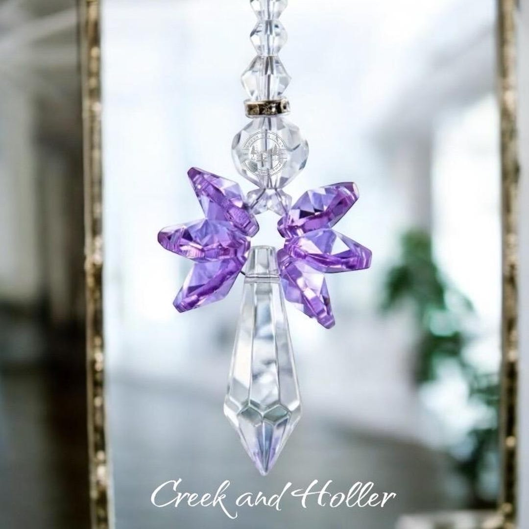 Pendentif Ange Gardien Voiture Chapelet Voiture Ange Gardien - Pendentif Rétroviseur Porte-bonheur - Décoration Auto Cadeau Décoration Intérieur Auto