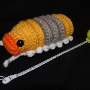 CUBARIS RUBBER DUCKY jumbo isopod plush- handmade crochet