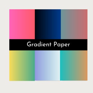 Digital Gradient Paper