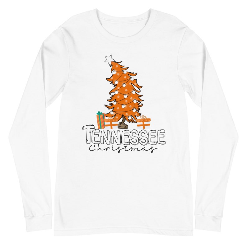 Tennessee Christmas Long Sleeve, Small Town Christmas, Christmas Shirt