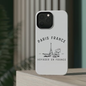 Paris France MagSafe Phone Case, Travel To France, Paris Landmark, French European Vacation, Valentines Day Gift, Emily Paris, French Phone