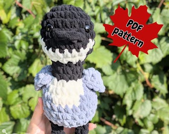 Canadian Goose Amigurumi Crochet Pattern