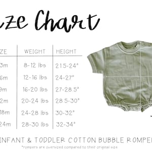 Custom Baby Short Sleeve Bubble Romper Personalized Toddler Sweatshirt Summer Name Oversized Bodysuit image 9