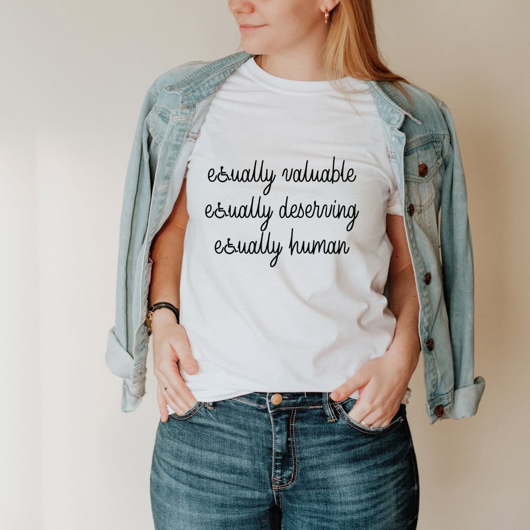 Disability Awareness Shirt, Disability Pride, Equality, Disability