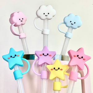 Cute Star Cup Straw Cover