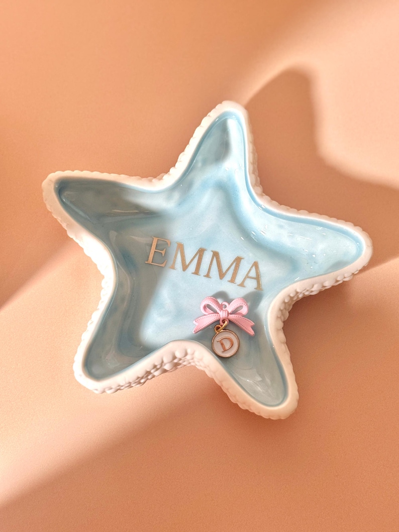 Custom Starfish Jewelry Dish