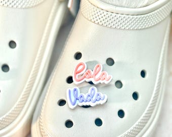 Custom Shoe Charm Varsity Letter Shoe Name Charm Monogram Shoe Tag Nurse Gift for Doctor Gift Teen Gift for Colleague Gift for Daughter