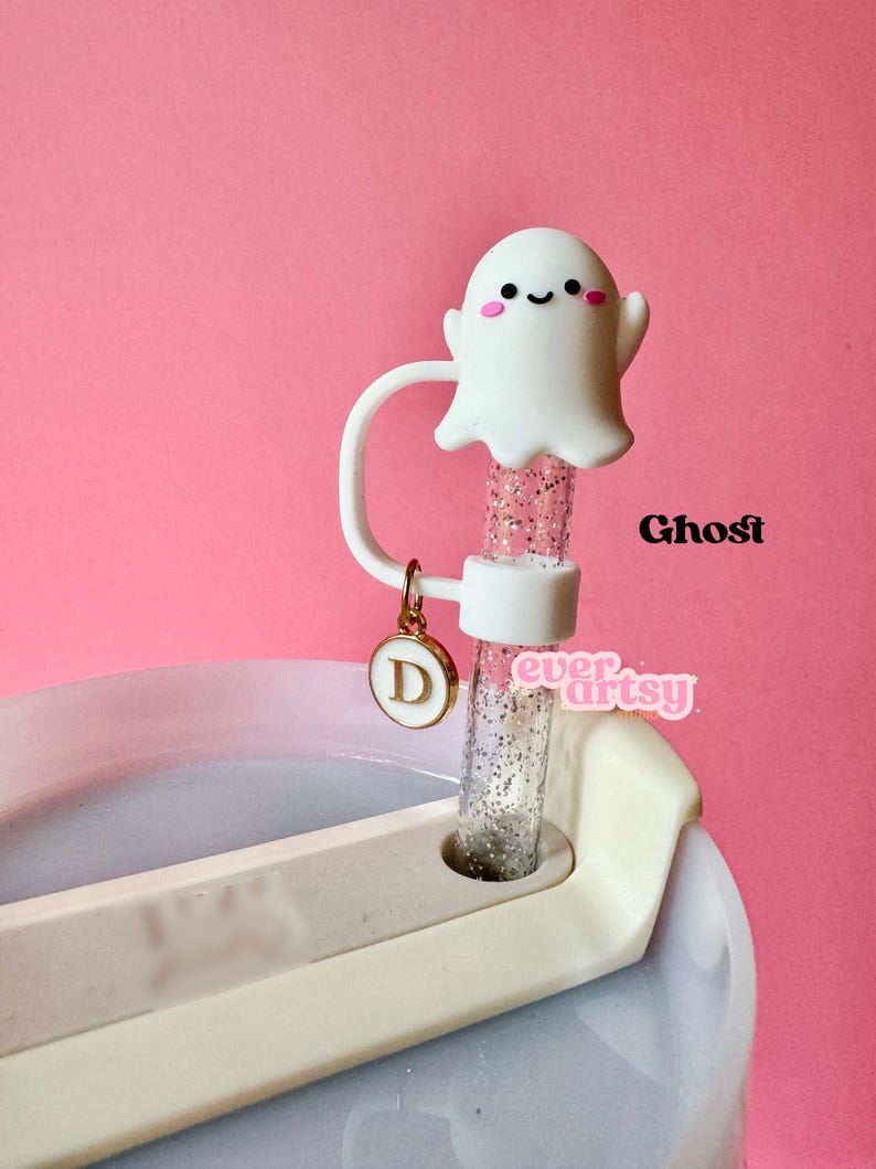 Cute Ghost Straw Cover