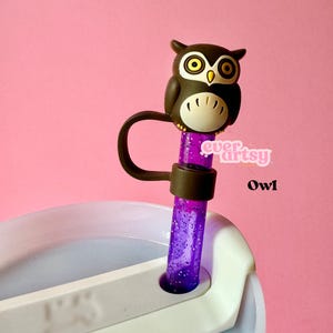 Owl Straw Topper for Owala cups