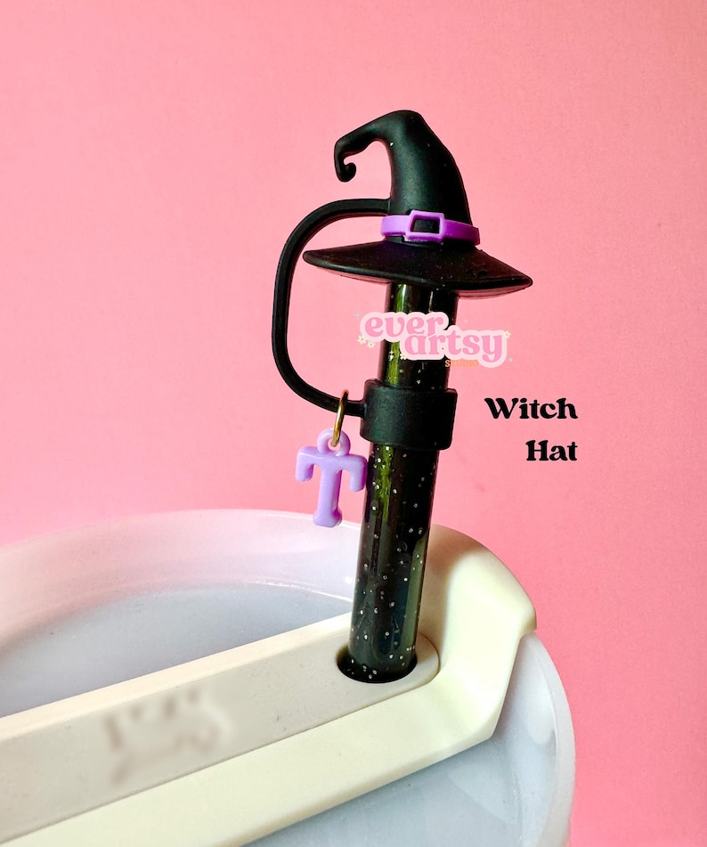 Witch hat tumbler straw topper for Simple Modern Cup