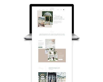 Wix Venue Website Template Etsy