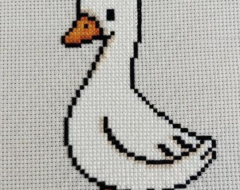 Goose Cross Stitch Pattern