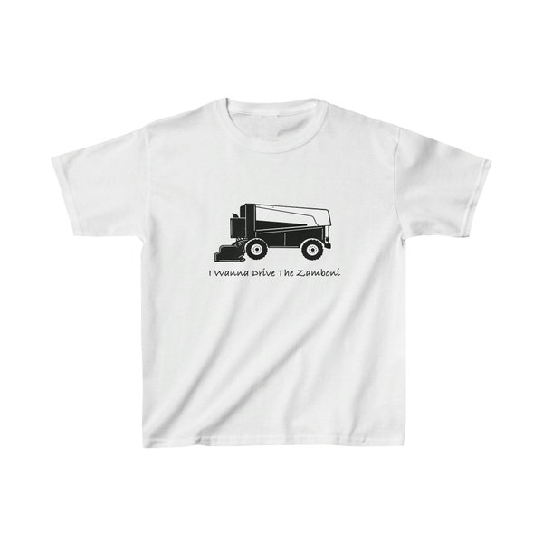 Boys Zamboni Shirts Etsy