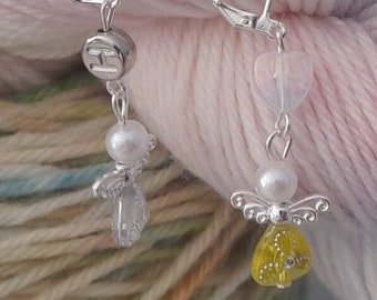 There must be an angel! Stitch Marker / progress keeper