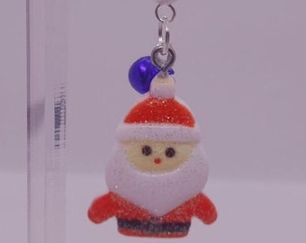 Santa jingles! Christmas stitch marker / progress keeper