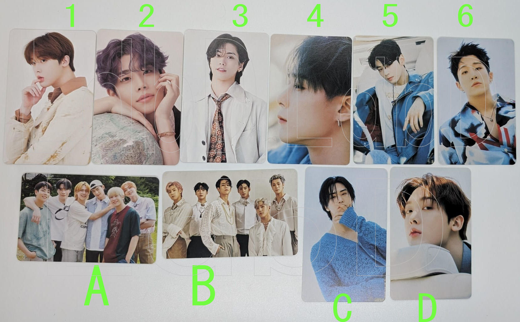 ASTRO Official Lomo Photo Cards Kpop Moonbin, MJ, Jinjin, Cha