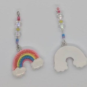 Somewhere is a rainbow. Stitch Marker / progress keeper