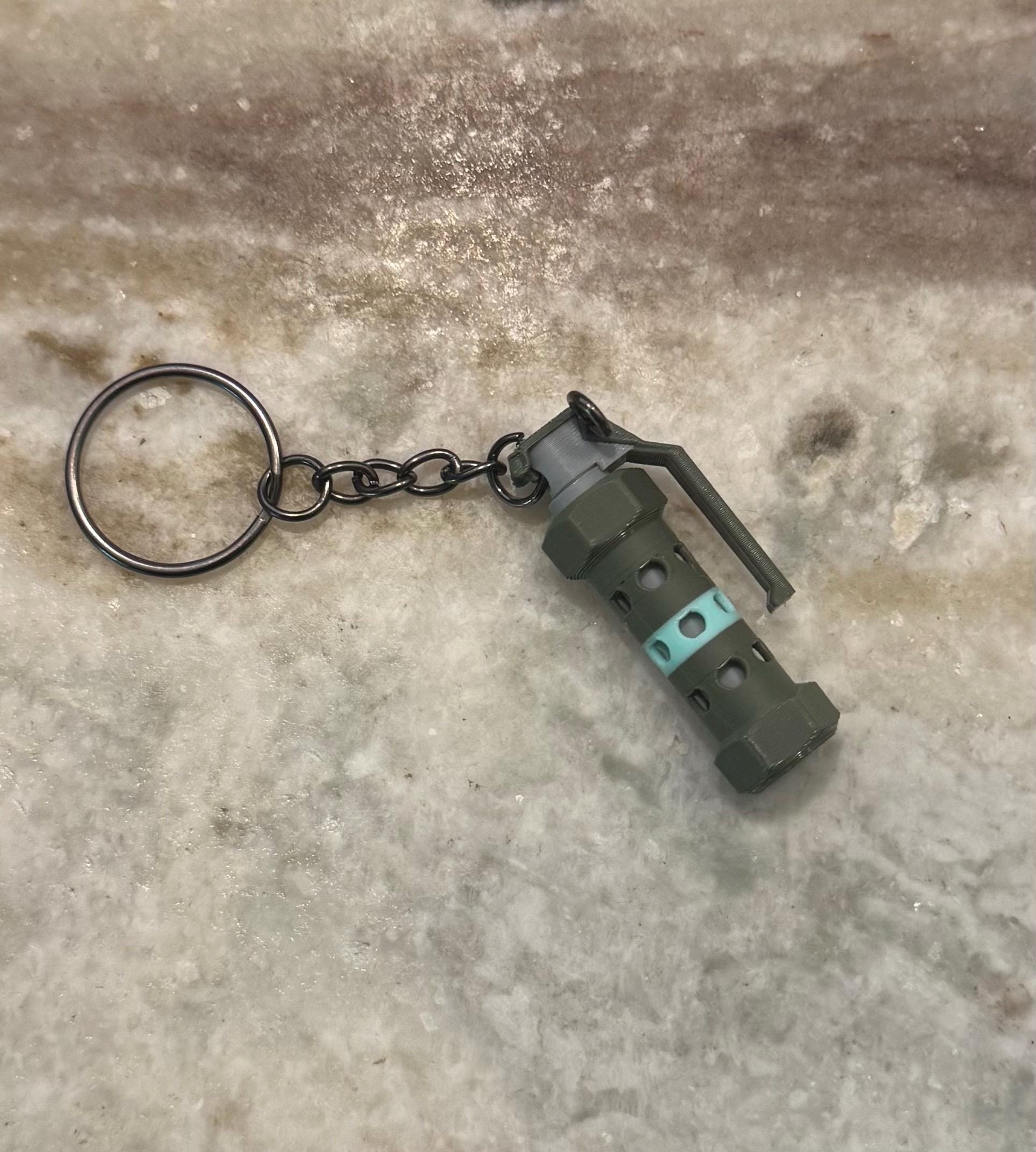 Flashbang Grenade Keychain – Tactical 3D Printed Fidget Toy - Etsy
