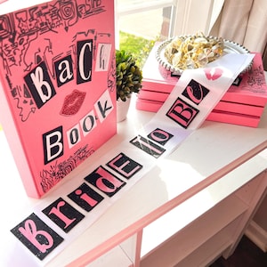 Mean Girls Themed Bridal Sash!