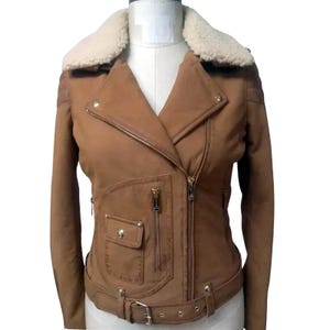 Vintage Men's Rare 90s Style Type B3 Bomber Sheepskin Flight Vintage Men's Rare 90s Style Type B3 Bomber Sheepskin Flight
