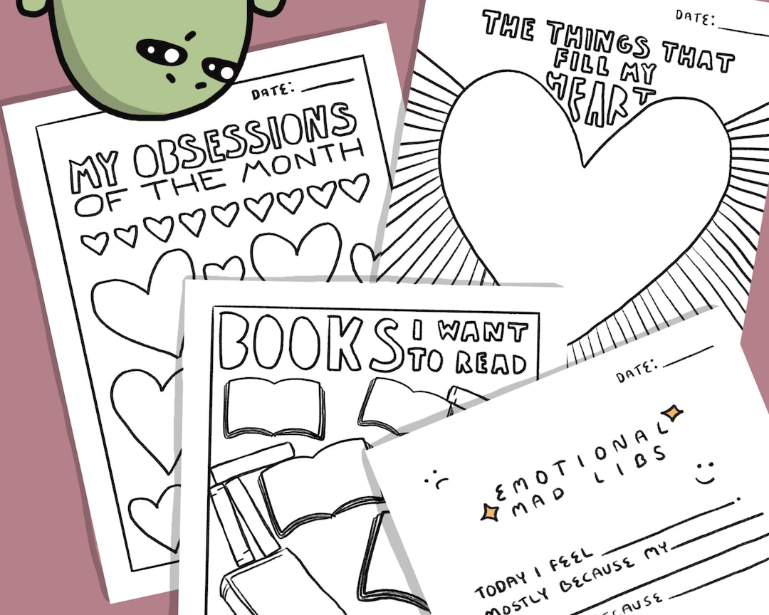 Printable Journal Etsy