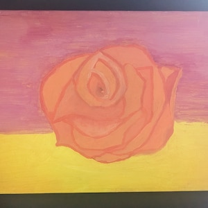 Rose painting