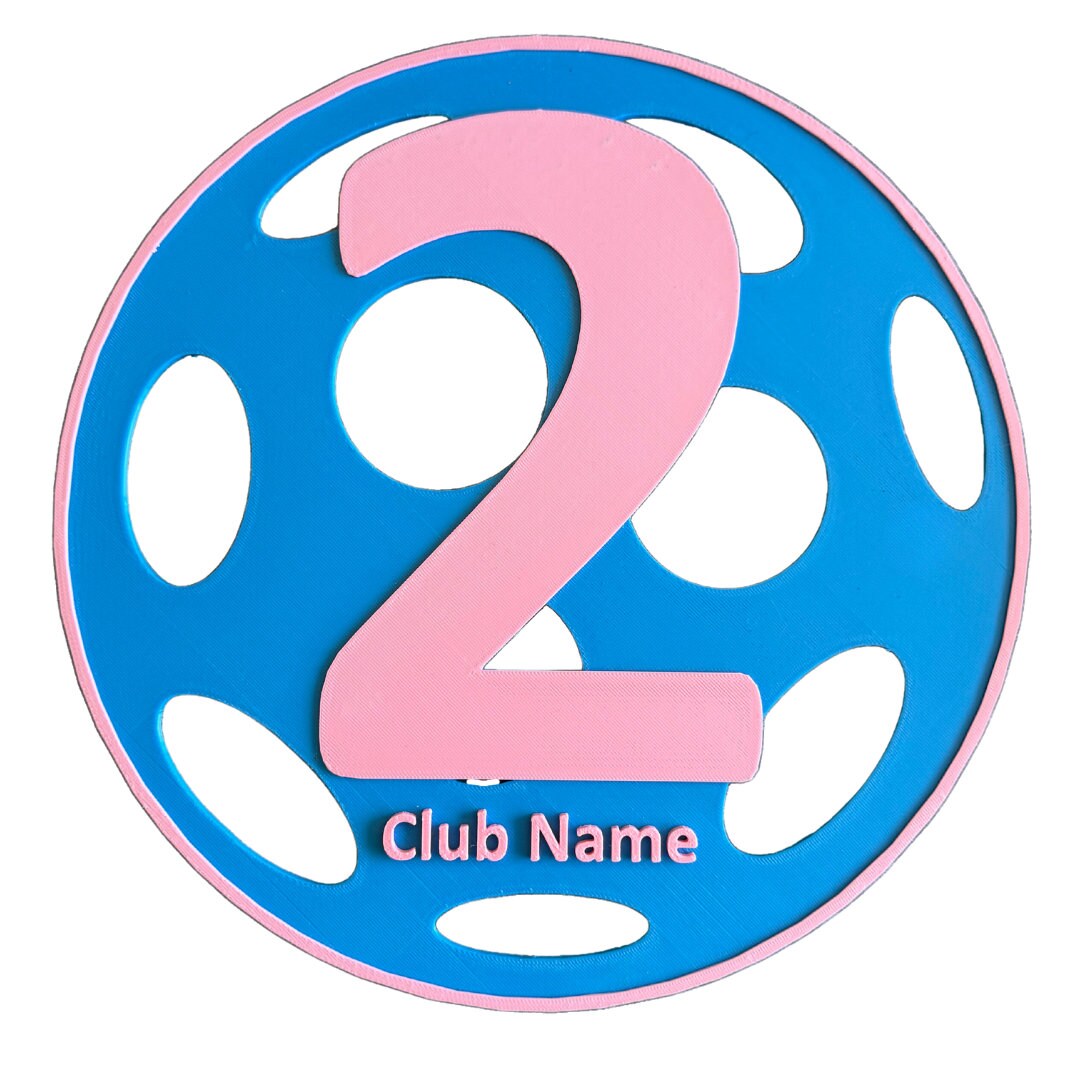 Custom Name Pickleball Court Numbers Unique, Facility, Supplies, Signs