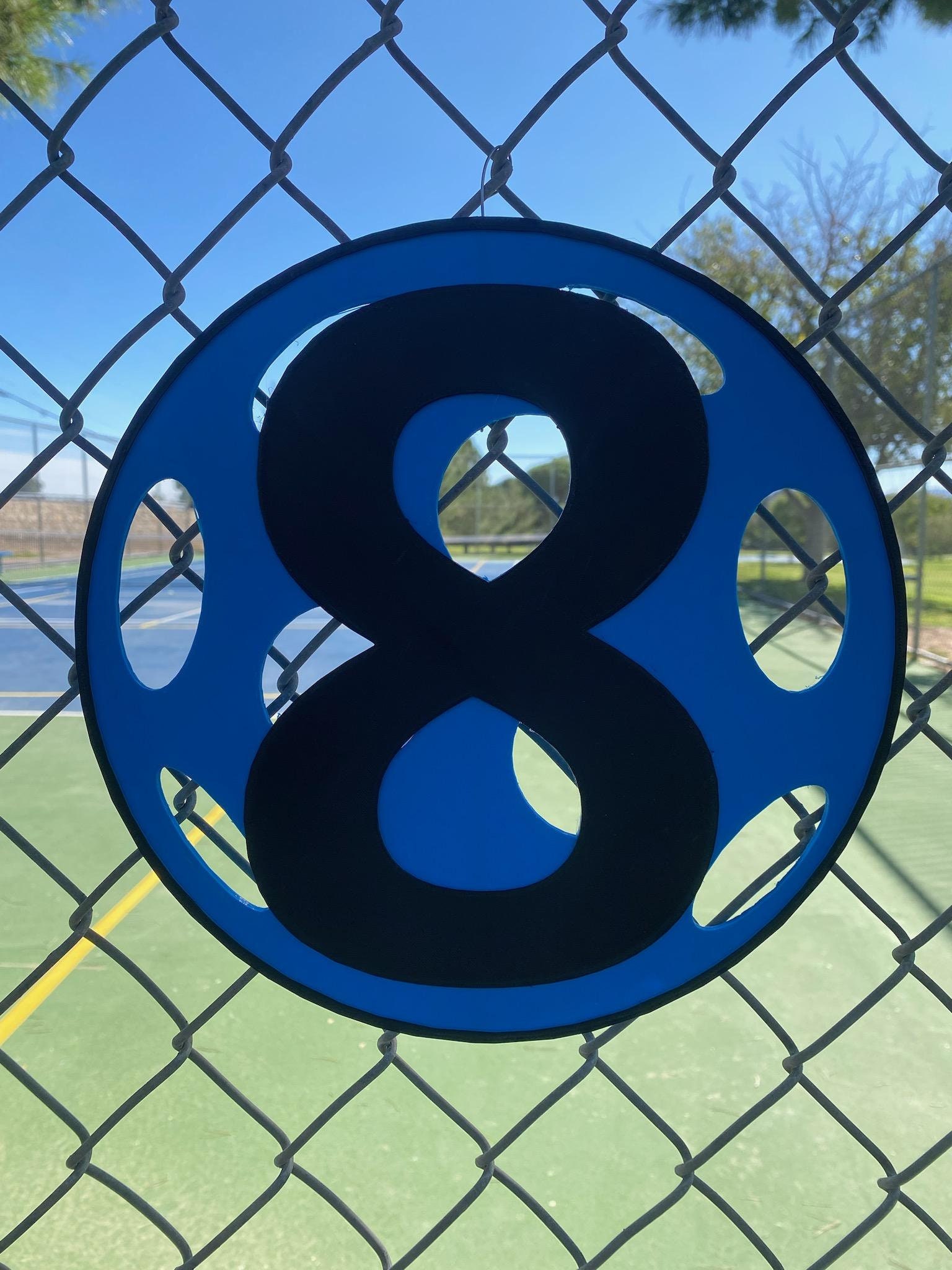 Pickleball Court Numbers Unique, Facility, Supplies, Signs, Handmade Etsy