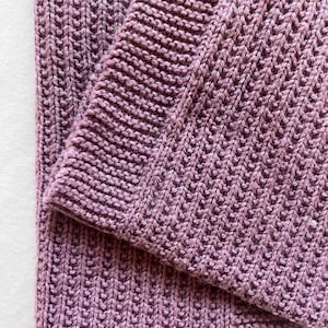 KNIT PATTERN Eloise baby blanket pattern light weight baby blanket pattern knit digital pattern blanket easy