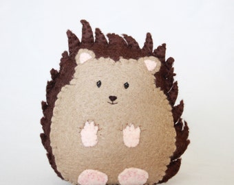 Hedge Hog Sensory Stuffed Animal | Porcupine Squeaky Toy | Baby Shower Gift