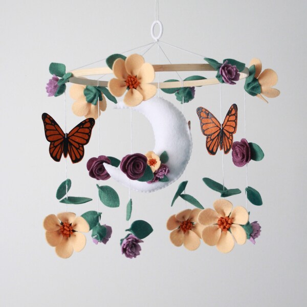 Butterfly Crib Mobile Etsy