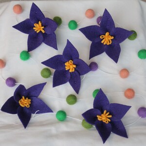 Meridian  Lily Paper Flower Handmade Fair Trade Garland