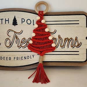 Macrame Christmas Tree / Christmas ornaments