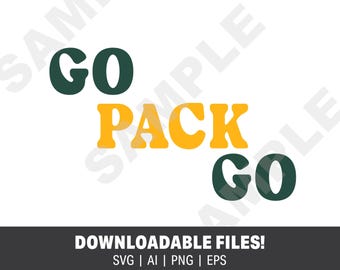 Green Bay Packers - Go Pack Go DIGITAL DOWNLOAD