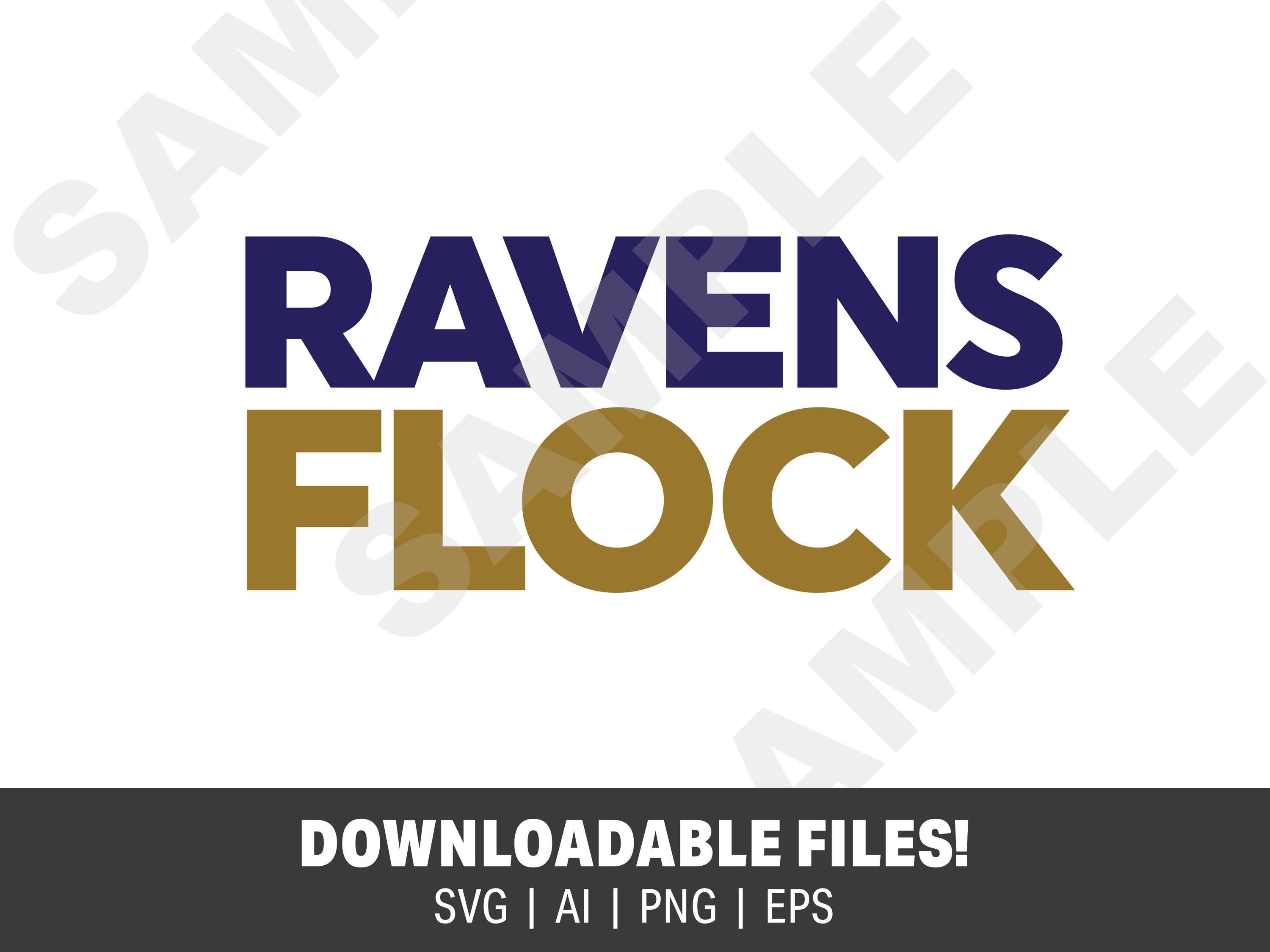 Baltimore Ravens - Ravens Flock DIGITAL DOWNLOAD - Etsy