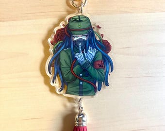 Korekiyo Shinguji Keychains - Acryllic Charms - Danganronpa V3 Killing Harmony - Tassel Keychain