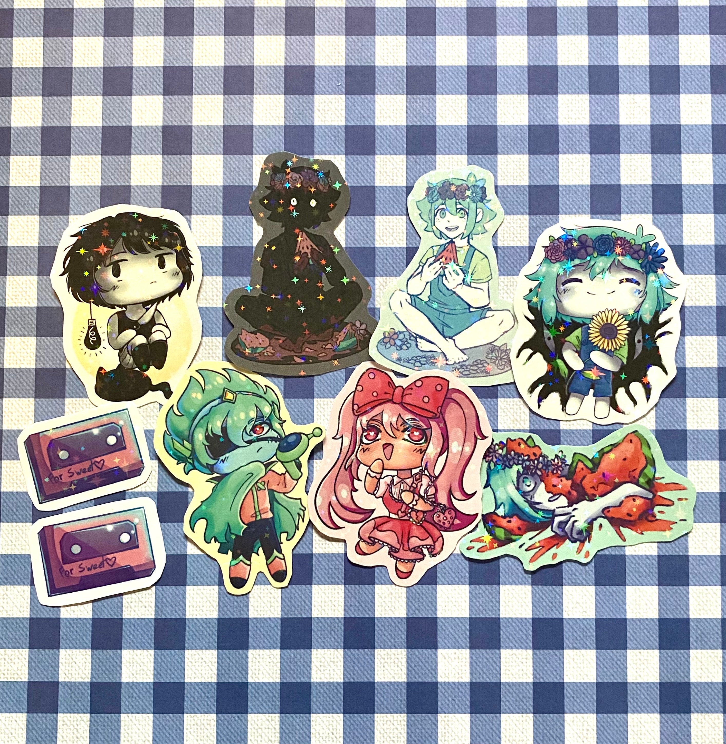 Omori creatures Packs Pin for Sale by Imydos