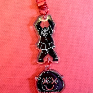 MARETU Keychain - Mind Brand Girl - Vocaloid - Double-Sided Acrylic Charms - For Bags/Backpacks