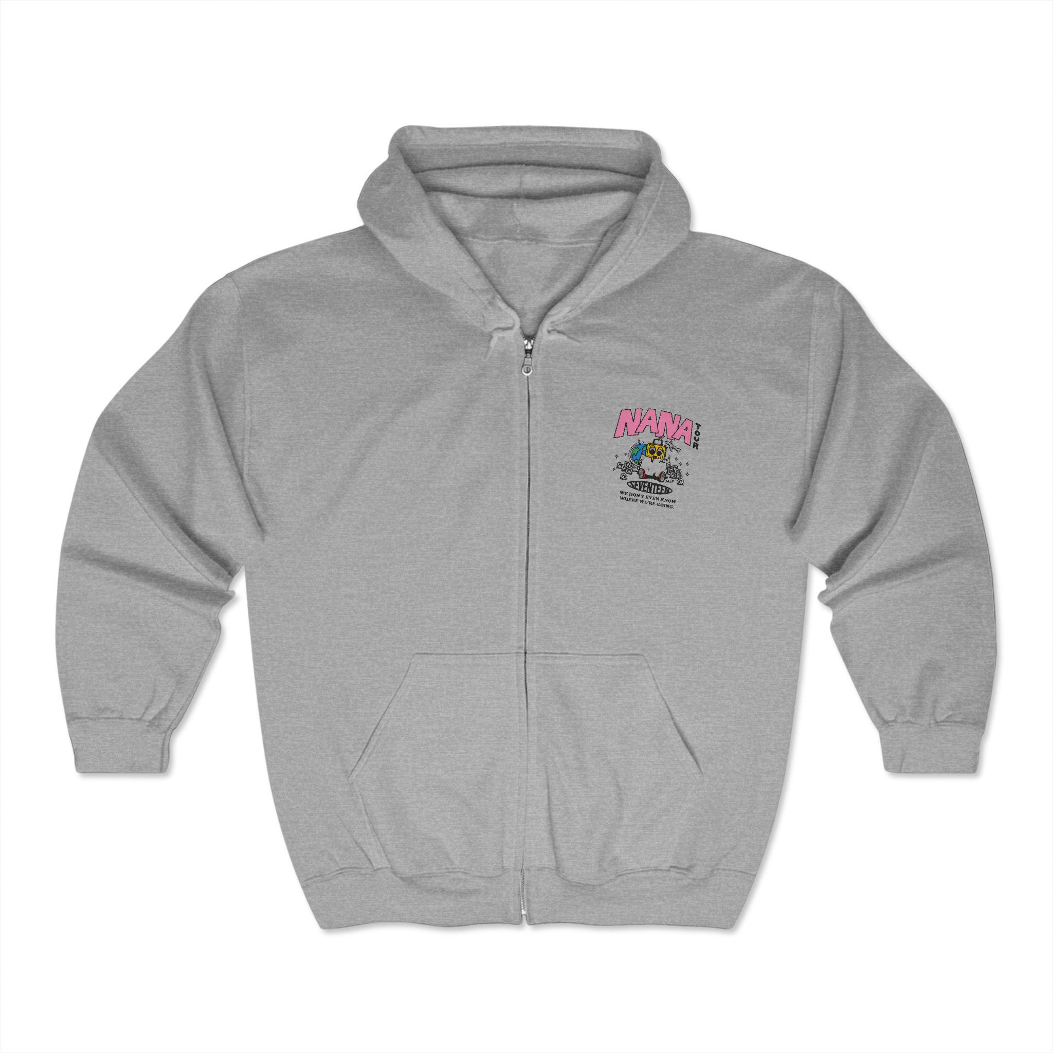 Seventeen Zip Hoodie - Etsy Seventeen Zip Hoodie - Etsy