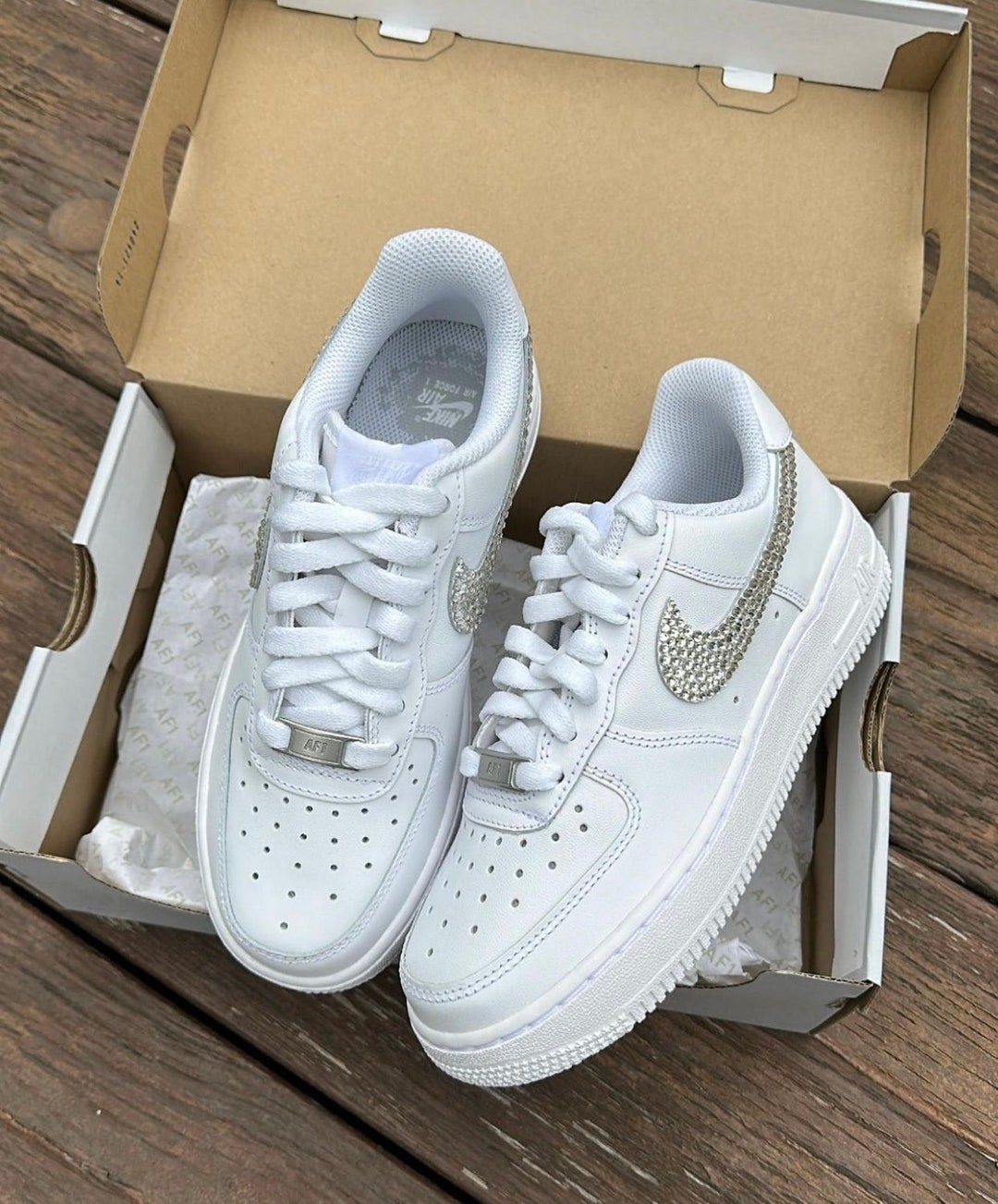 custom rhinestone air force 1