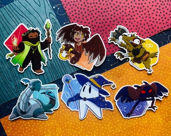 DnD Cryptid Stickers