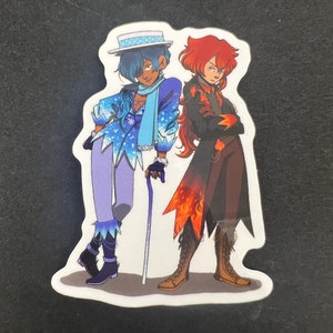 Kaeya and Diluc Miser Sticker
