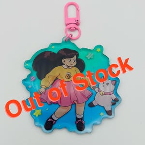 Bee and Puppycat Keychain