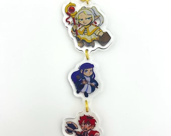 Frieren Party Keychain