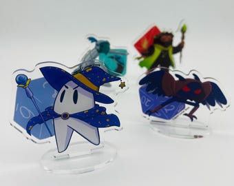 DnD Cryptid Acrylic Stands